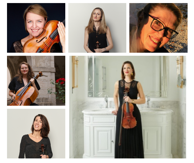Image "Sextuor baroque" avec des musiciennes de l'OCL
